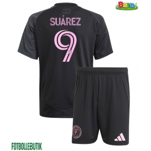 Inter Miami Luis Suarez #9 Bortaställ Barn 2025-26 Kortärmad (+ Korta byxor)